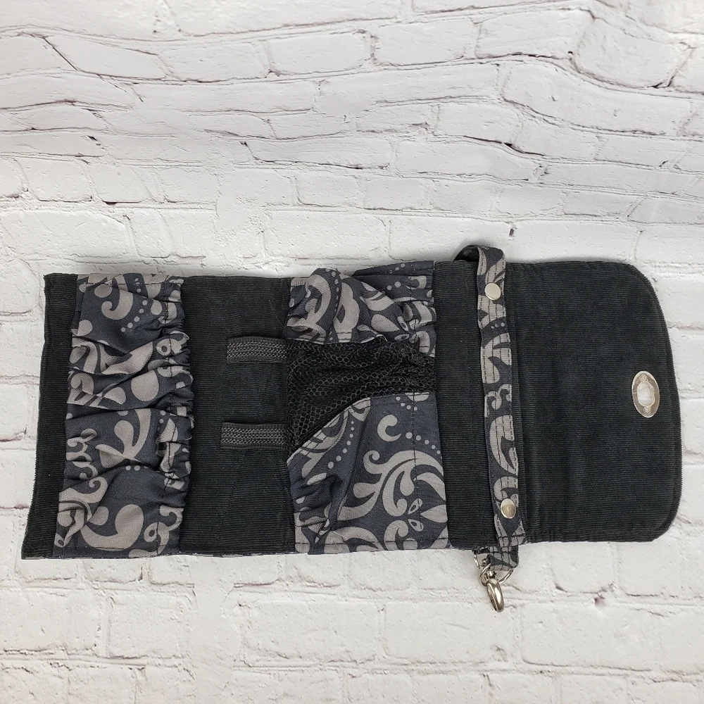 Lilly Bit Uptown Diaper Clutch Damask Convertible Bag